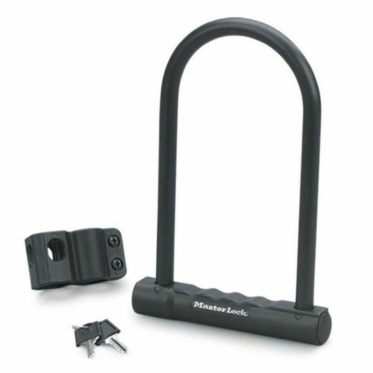 Võtmega tabalukk Master Lock Must